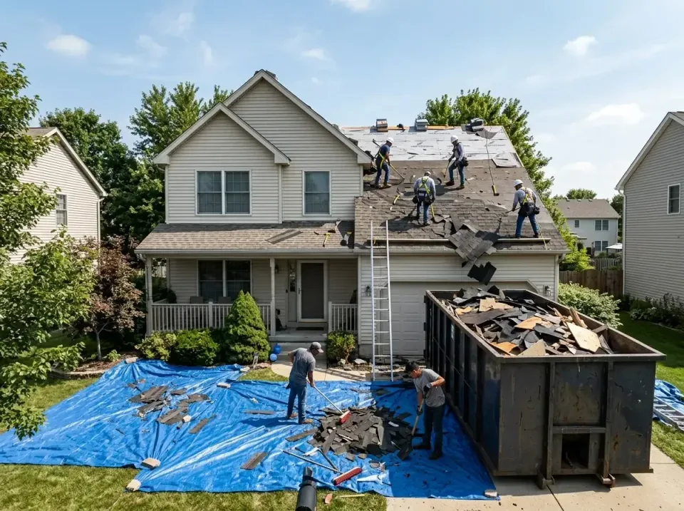 roof-replacement-debris-remova-004 — frequently asked questions, Cheapest Dumpster Rentals in Moores Mill, AL